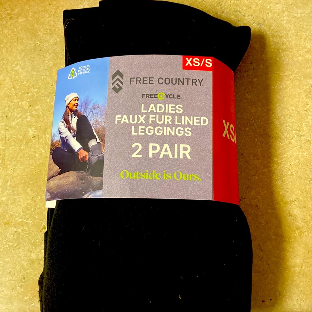 Free Country Fur Lined Leggings